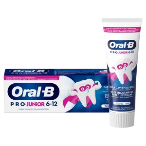 Зубная паста для детей 6-12 лет, 75 мл. Oral-B Pro junior