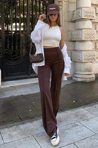 Платье Fashion Nova P9683, шоколад