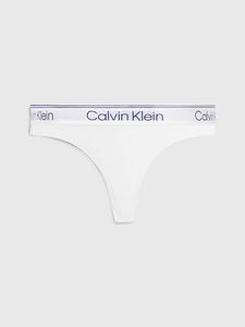 Стринги - Athletic Cotton Calvin Klein, белый