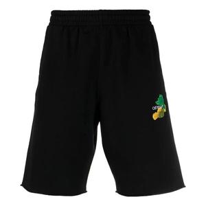 Шорты brush arrow bermuda shorts 'black' Off-White, черный