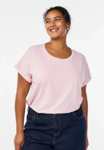 Простая футболка Zizzi, Parfait Pink