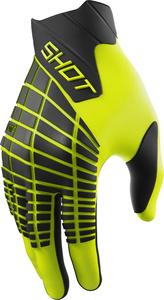 Мотокроссовые перчатки Shot core max, Yellow