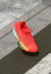 Кроссовки для бега по шоссе air zoom alphafly next 3 Nike Performance, Bright Crimson/Cave Purple/Lime Blast/Mint Foam/Sunset Tint/Green Strike