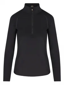 Топ на молнии с высоким воротником BOGNER, черный