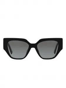 Солнцезащитные очки в геометричной оправе Vogue, черный