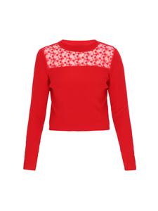 Faina Женский свитер красного цвета