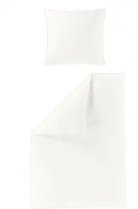 Постельное белье BIERBAUM Мако-Сатин белое 155x220 см, с 1 наволочкой Bierbaum