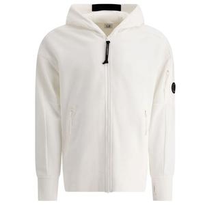 Белый хлопковый свитер C.P. Company