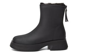 Зимние ботинки женские Daphne водонепроницаемые с молнией, черный
