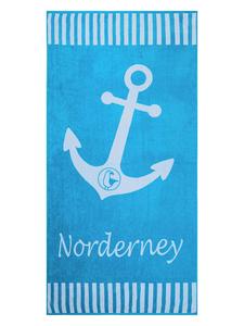 Пляжное полотенце SCHIETWETTER, цвет azuro/white