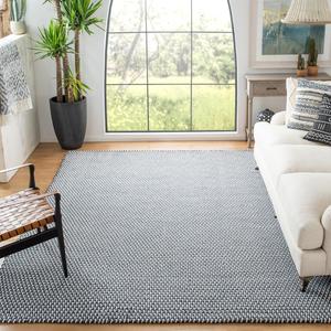 Ковер SAFAVIEH, 244 x 305 см, салем коллекция темно-синий SLM102N ручной работы тканый хлопковый ковер