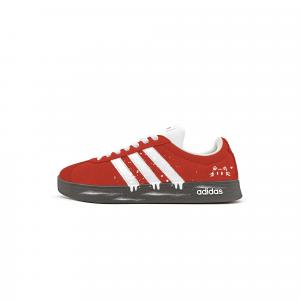 Adidas Кроссовки Vl Court Classic German Army Trainers женские, цвет Christmas Red