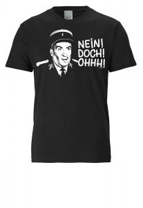 Футболка LOGOSHIRT Shirt Le Gendarme de Saint-Tropez - Nein! Doch! Ohhh!, черный