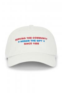 Бейсболка-тракерка Honor The Gift "Сообщество", white