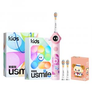 Электрическая зубная щетка для детей, умный режим защиты от кариеса, маленький круглый экран, 3 настройки, режим защиты от кариеса Q10 Usmile