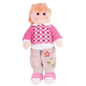 Bigjigs Toys, тряпичная кукла Мелани
