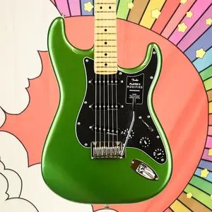 Fender Player II Modified Stratocaster, гриф из клена, металлический цвет Harvest Green