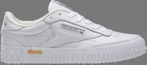 Кроссовки club c vibram 'white pure grey' Reebok, белый
