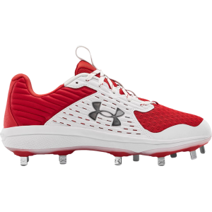 Бутсы Under Armour Yard MT Red White, красный