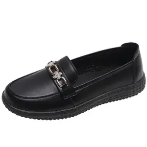 Mulinsen Повседневные однобортные туфли женские черные