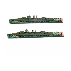 Йорк, Эксетер, Figurehead Ships - WWII Ships - The Royal Navy (1:6000) (Noble Miniatures)