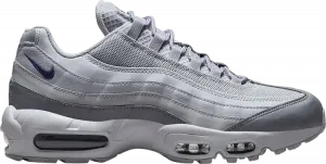 Кроссовки Nike Air Max 95 'Wolf Grey Midnight Navy', серый