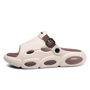 CAMOSI Пляжные сандалии мужские бежево-коричневые, цвет Beige Brown