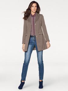 Heine Длинный пиджак бежевого цвета