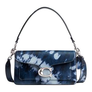 Сумка через плечо Tabby из гладкой кожи Coach для женщин, цвет морская синева