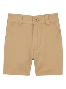 Шорты с пуговицами Timberland Kids, бежевый