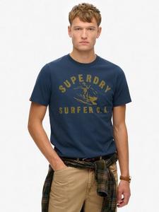 Расслабленная футболка Lo-Fi Outdoor Superdry, Nautical Navy