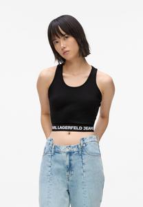 Топ Karl Lagerfeld Jeans MILANO, Black