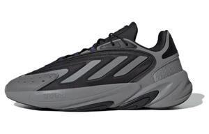Кроссовки Adidas Ozelia Core Black Matte Silver Collegiate Purple, черный/серый