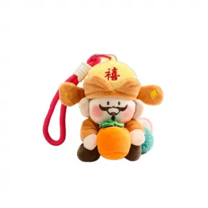 Плюшевая кукла пять богов богатства высота 15см Jinnew