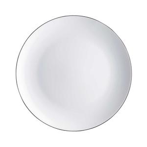 Фарфоровая тарелка Cucina Colori Черная, 26 см Arzberg, белый черный