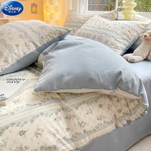 Disney Комплект постельного белья 4 предмета, 200x220 см, пододеяльник 220x240 см, хлопок, Enjoy Your Time