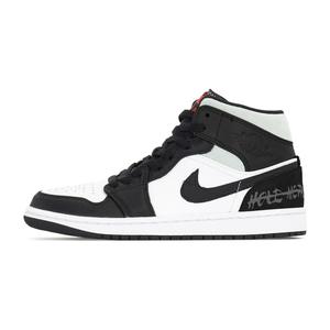 Баскетбольные кроссовки Air 1 Vintage Men Mid-Top Black/White Jordan