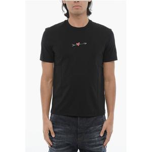 Футболка облегающего кроя CUPID с круглым вырезом Neil Barrett, Black