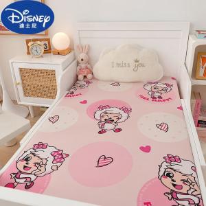 Disney Простыня на резинке 135x190 см, хлопок, для матраса 3-9 см, цвет sweetheart beautiful lamb