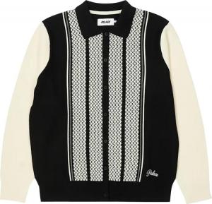 Поло Palace London Knitted Polo 'Black', черный