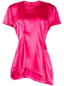 Comme Des Garçons футболка со вставками, розовый