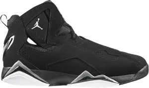 Кроссовки Jordan True Flight Black Cool Grey, черный