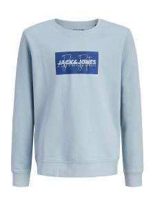 Jack & Jones Junior Толстовка 'JJCole' в цвете Navy, Sky Blue