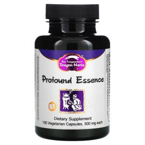 Dragon Herbs Энергетический тоник Profound Essence 500 мг, 100 капсул