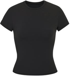 Футболка Skims Fits Everybody, черный