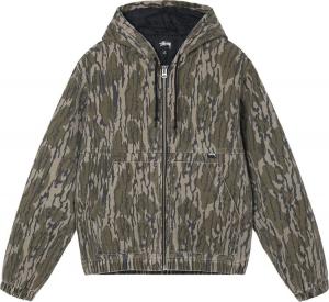 Куртка Stussy Mossy Oak Work Jacket 'Camo', разноцветный