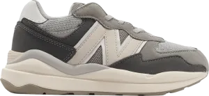 Кроссовки New Balance 57/40 Bungee Little Kid Wide 'Castlerock Moonbeam', серый