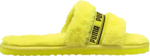 Сандалии Puma Wmns Fluff Slide Fluo Yellow, желтый
