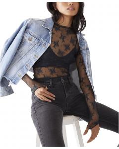 Топ Free People Lady Lux Layering, черный