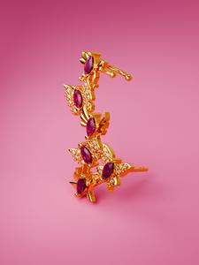 Серьги-каффы Winx Club X Gadget4entertainment All Winx, правый, позолоченное серебро